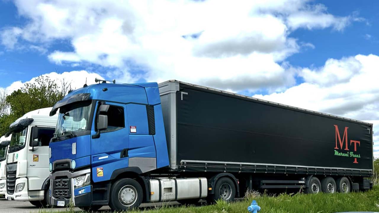 Sure road to success with our trucks at Marani Trans!